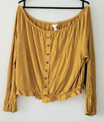 off shoulder -pusero L