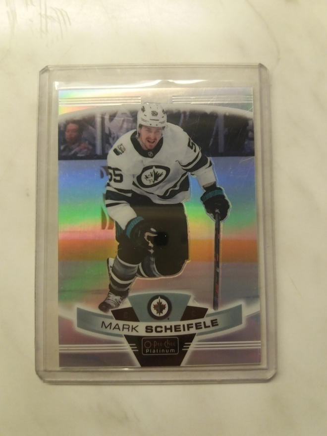 2019-20 O-Pee-Chee Platinum Rainbow Black & White Scheifele