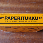 Paperitukku Oy 50v. Vintage lasinalustat mainostuote - pikkukuva 3