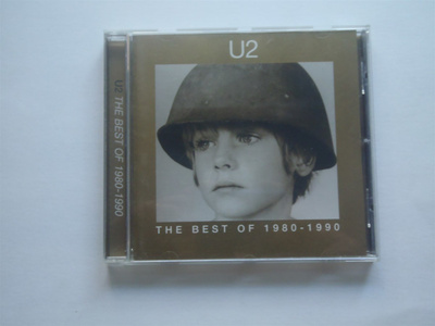 U2 - THE BEST OF 1980 - 1990 . cd ( Hyvä kunto )