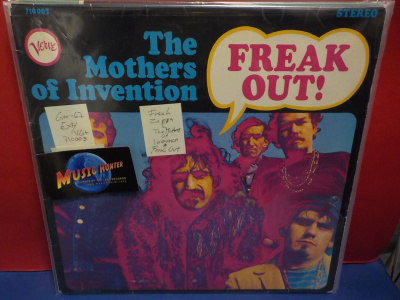 THE MOTHER OF INVENTION - FREAK OUT GER -67 EX+/VG+ LP