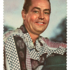 Vanha Rosoreunain kortti Filmitähti ALAN LADD. 1950-luku - pikkukuva 1