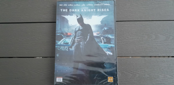 DVD: The Dark Knight Rises (Christian Bale 2012) UUSI