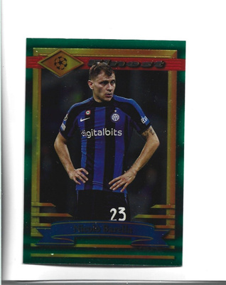 NICOLO BARELLA - INTER MILANO - 2022 TOPPS FINEST #23 FUTIS