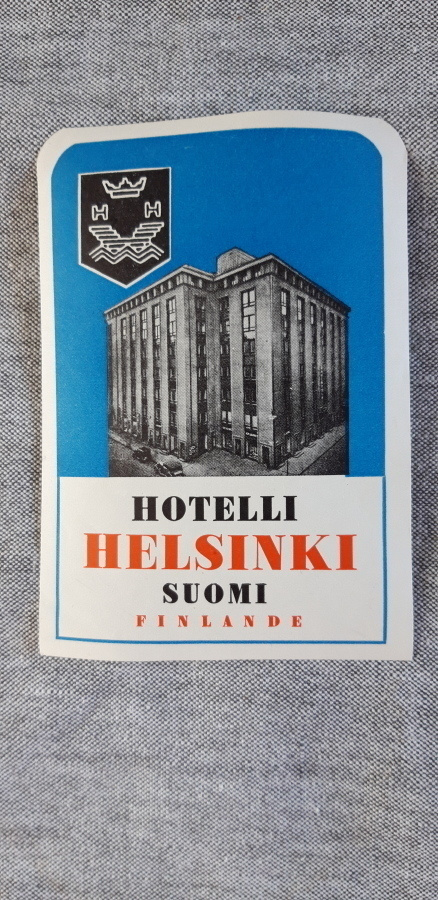 Matkalaukkumerkki tai hotellimerkki, Hotelli Helsinki