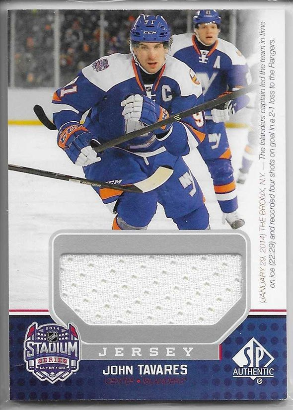 2014-15 SP Game Used - Stadium Series Materials - 2,50 €