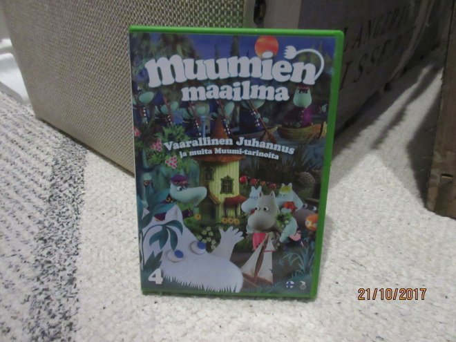 Muumien Maailma 4, vaarallinen juhannus dvd.
