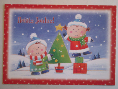 KULKEMATON LAPSET TOIVOTTAVAT ILOISTA JOULUA