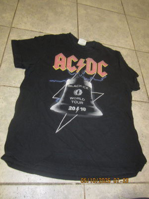 AC/DC Black Ice 2010 Kiertuepaita (Koko L/Starworld)