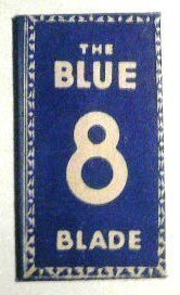 Partateräkääre sisällä partaterä THE BLUE 8 BLADE