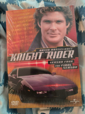 RITARI ÄSSÄ / KNIGHT RIDER  dvd-box kausi 4 UUSI !!