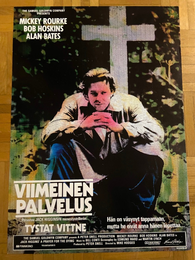 Vanha elokuvajuliste: Viimeinen palvelus