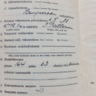 VANHA Sotilaspassi KTR1 Harvinaiset Merkinnät 1938 - pikkukuva 3