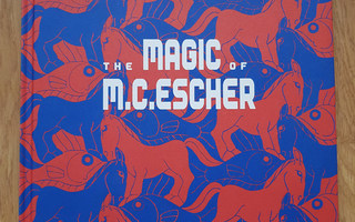 THE MAGIC OF M.C.ESCHER Isokokoinen, kovakantinen taidekirja