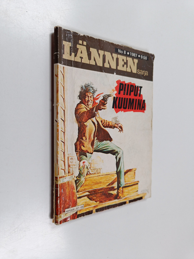 Brett Iverson : Lännensarja 8/1987 : Piiput kuumina