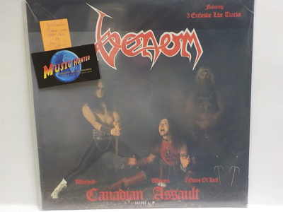 VENOM - CANADIAN ASSAULT - M-/M- MINI LP