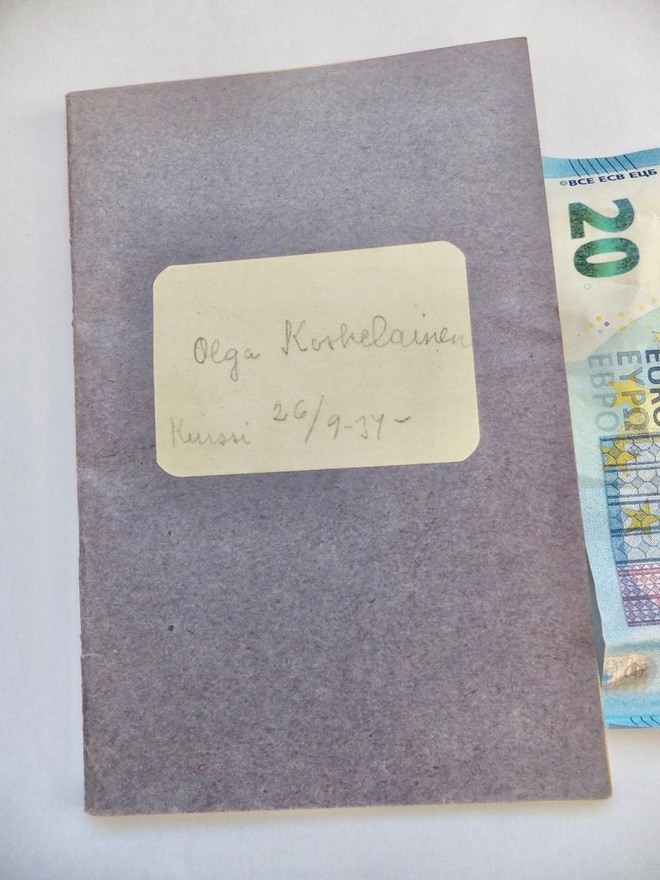 VANHA Kurssivihko Lotta Svärd Lääkintälotta 1934