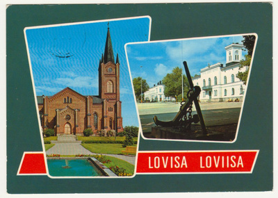 Loviisa kirkko yms 1970