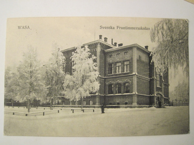 VANHA Postikortti Vaasa 1908