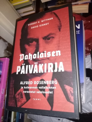 WITTMAN : ALFRED ROSENBERG - PAHOLAISEN PÄIVÄKIRJA ( SIS PK