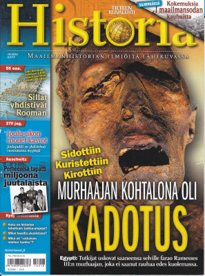 Tieteen Kuvalehti HISTORIA 18/2014 Muumioitu murhaaja