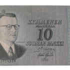 10 Markkaa 1963 ilman Litt A3914339 - pikkukuva 1