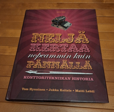 Kirja Neljä kertaa nopeammin kuin pännällä