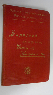 Fredr. Svenonius : Lappland samt öfriga delar af väster- ...