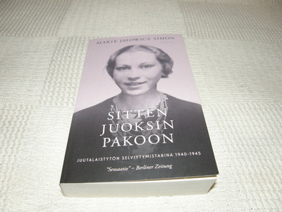 Marie Jalowicz Simon Sitten juoksin pakoon -nid