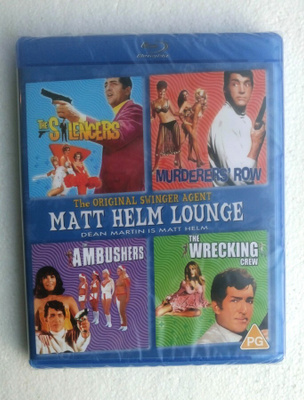 Matt Helm Lounge, neljän elokuvan kokoelma Blu-ray