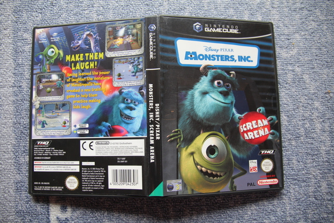 NGC : Disney Pixar Monsters, Inc. Scream Arena - Gamecube