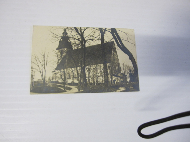 VANHA POSTIKORTTI NAANTALIN KIRKKO v 1927