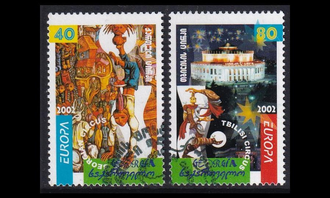 Georgia 397-8 o Europa sirkus 2002