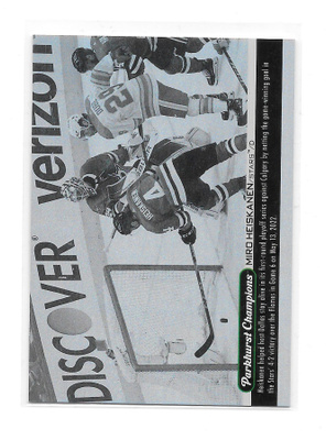 2022-23 Parkhurst Champions Wire Image #WI-10 Miro Heiskanen