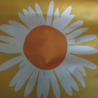 MARIMEKKO AURINGONKUKKA AKRYYLIPINNOITETTU KANGAS 235 CM - pikkukuva 3
