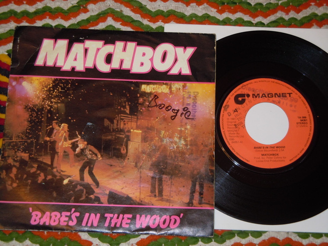 7" MATCHBOX - Babe's In The Wood - single 1981 HOL EX-