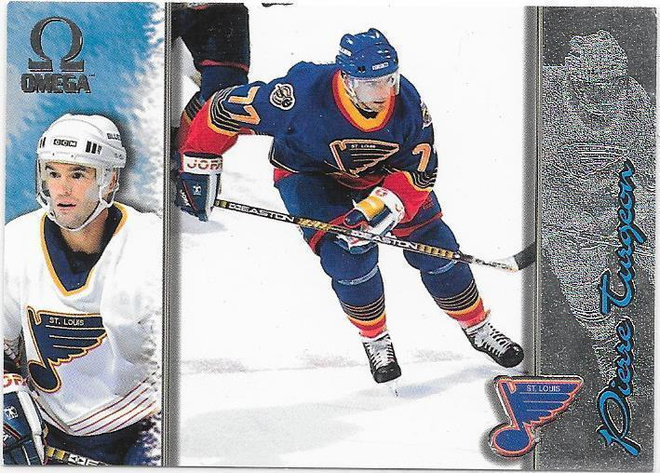 1997-98 Pacific Omega #199 Pierre Turgeon St Louis Blues