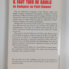 Lajos Marton : Il faut tuer De Gaulle - de Budapest au pe... - pikkukuva 2
