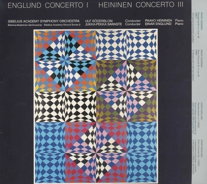 ENGLUND: Concerto 1. / HEININEN: Concerto 3.  – LP 1982