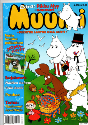 Muumi n:o 4 2005 Pienten lasten oma lehti.