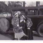 VANHA Valokuva UPEA Auto 1930-l 6 x 9 cm - pikkukuva 1