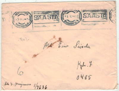 1944 kenttäpostikirje