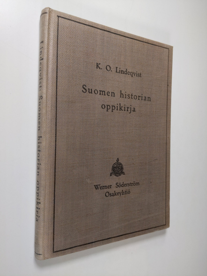 K. O. Lindeqvist : Suomen historian oppikirja
