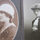 4 CDV Valokuvaa Sama Rouva Eri Iässä UPEA Hattu ym alk 1900- - pikkukuva 2