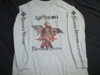 Bändipaita : Satyricon - Nemesis Divina (Harmaa)