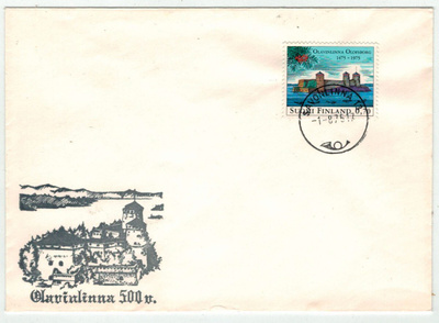 1975 Olavinlinna blankko kuori