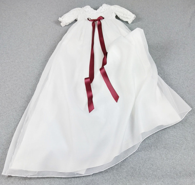 Kastemekko pitsi/organza (koko: 62/68) + kastenauha