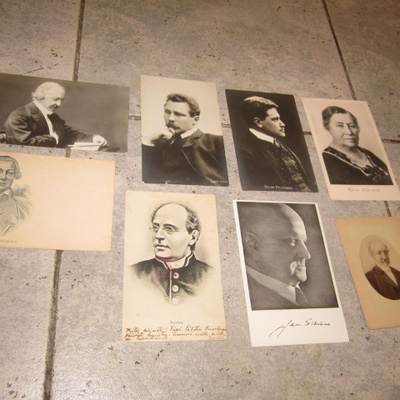 sibelius, runeberg,calonius,palmgren,sillanpää,larin kyöst