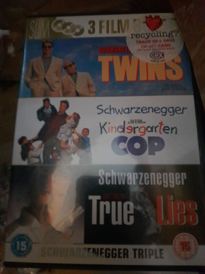 3 film boxset Arnold Schwarzenegger