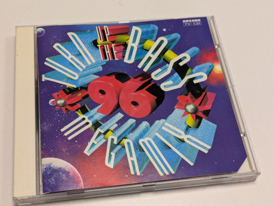Turn Up The Bass Megamix 1996 (CD) EX+!! Coolio Scooter TCM